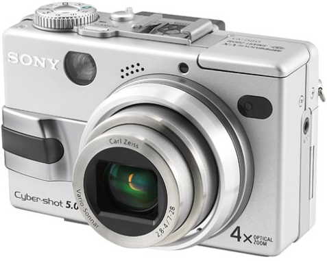photo de Sony DSC-V1 Appareil photo numrique Cyber-shot 5MP avec zoom optique 4x